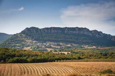 Gigors vu depuis Beaufort-sur-Gervanne