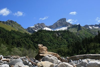 Paysage autour de Lus