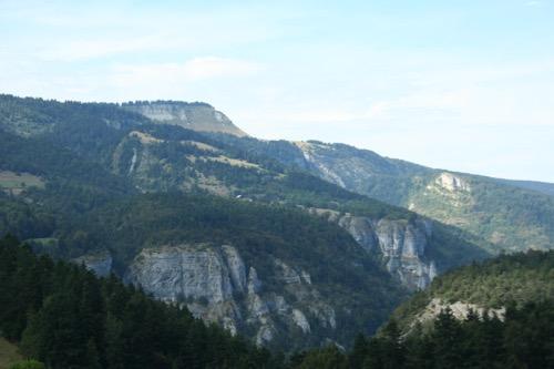 Vue sur le Bec de l'Aigle