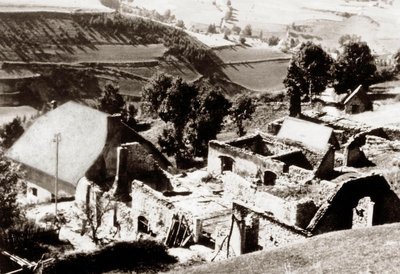 Hameau du Puits après le 24 juillet 1944