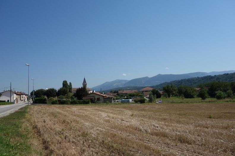 Vue sur le village de Saint-Just-de-Claix