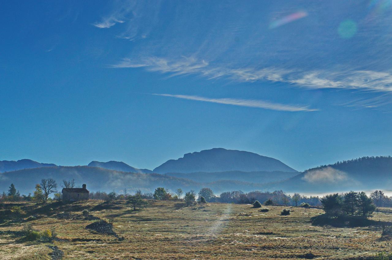Paysage autour de la Chapelle de la Mure
